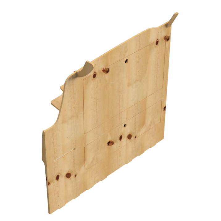 Modulcamper
Regal Fahrerseite passend für Caddy 4