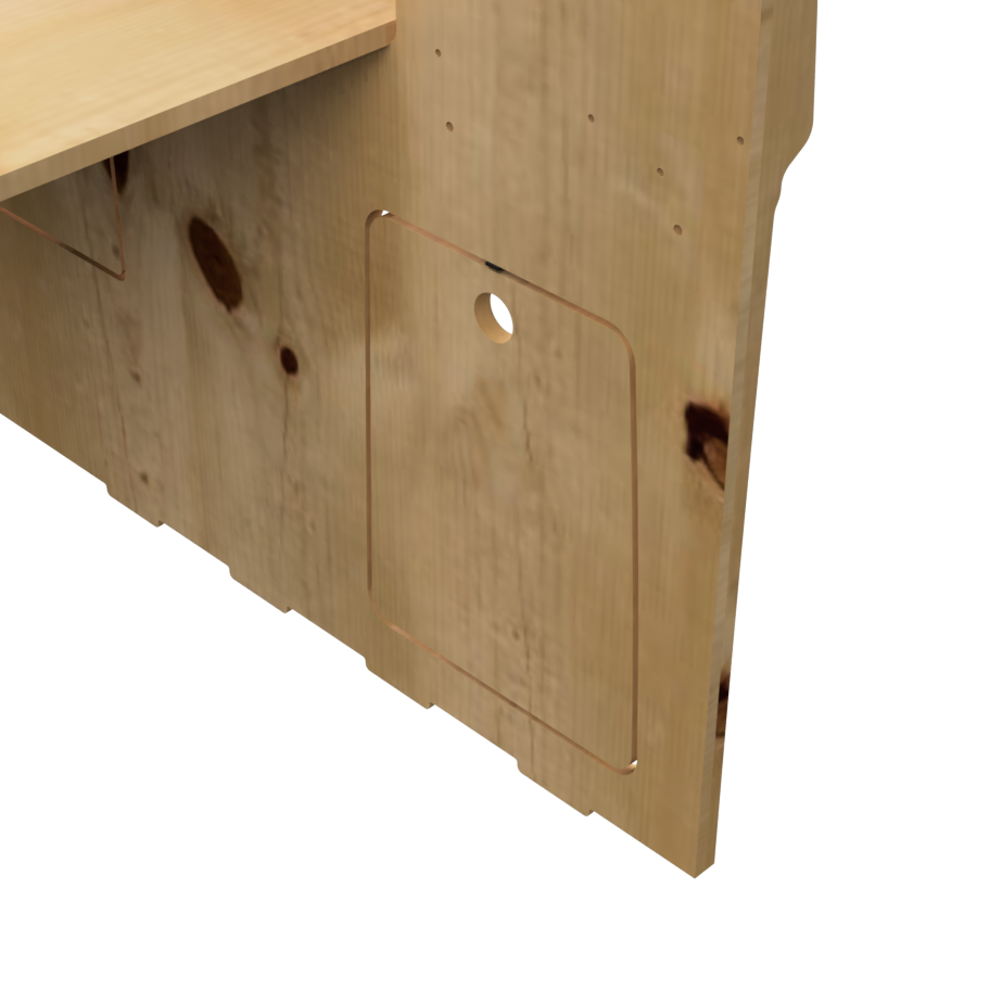 Regal Beifahrerseite passend Caddy 3