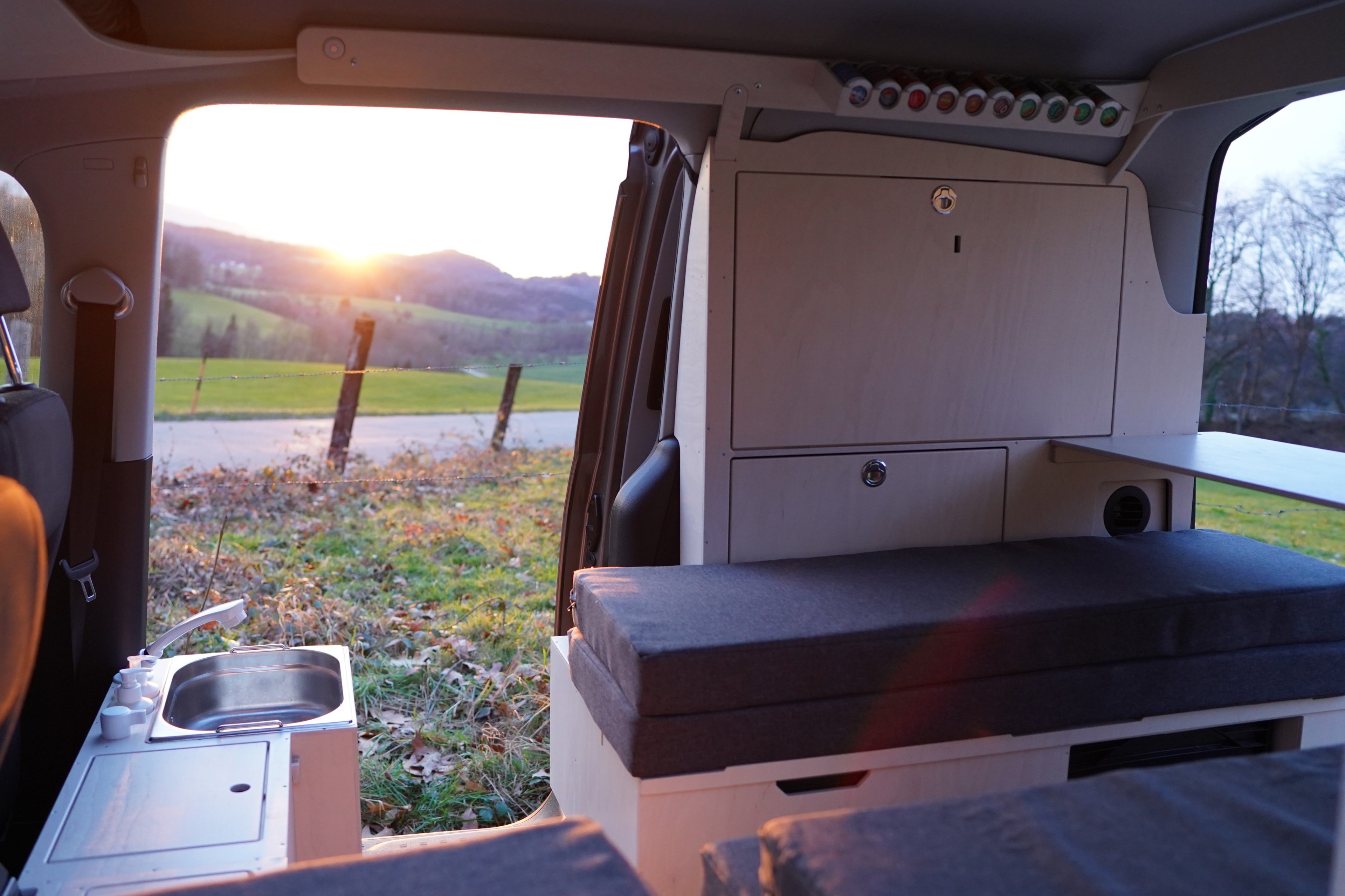 Modulcamper
Flexible Module für den Minicamper