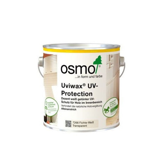 Modulcamper
Osmo Holzlasur Uviwax Fichte weiß 2,5 L
