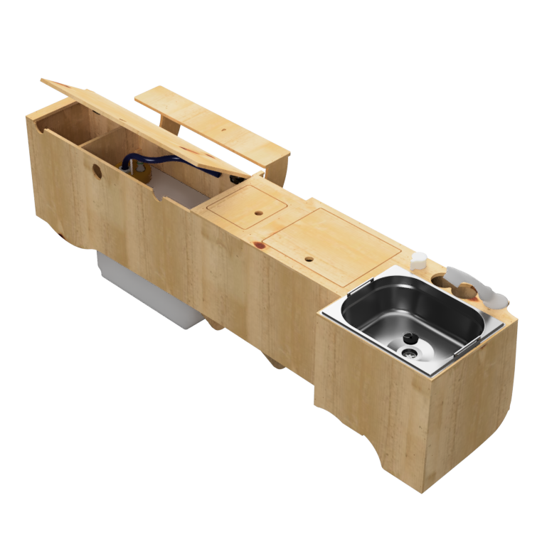 Küche passend für Caddy 3 + Caddy 4