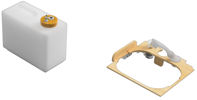 Wasserinstallation passend für Dacia Dokker