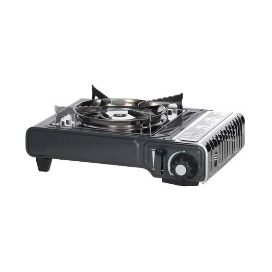 Kartuschenkocher mit Zündsicherung