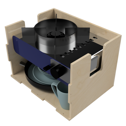 Kocherbox 40 x 30 x 27 cm