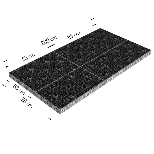 Matratze passend für Caddy 5 Maxi