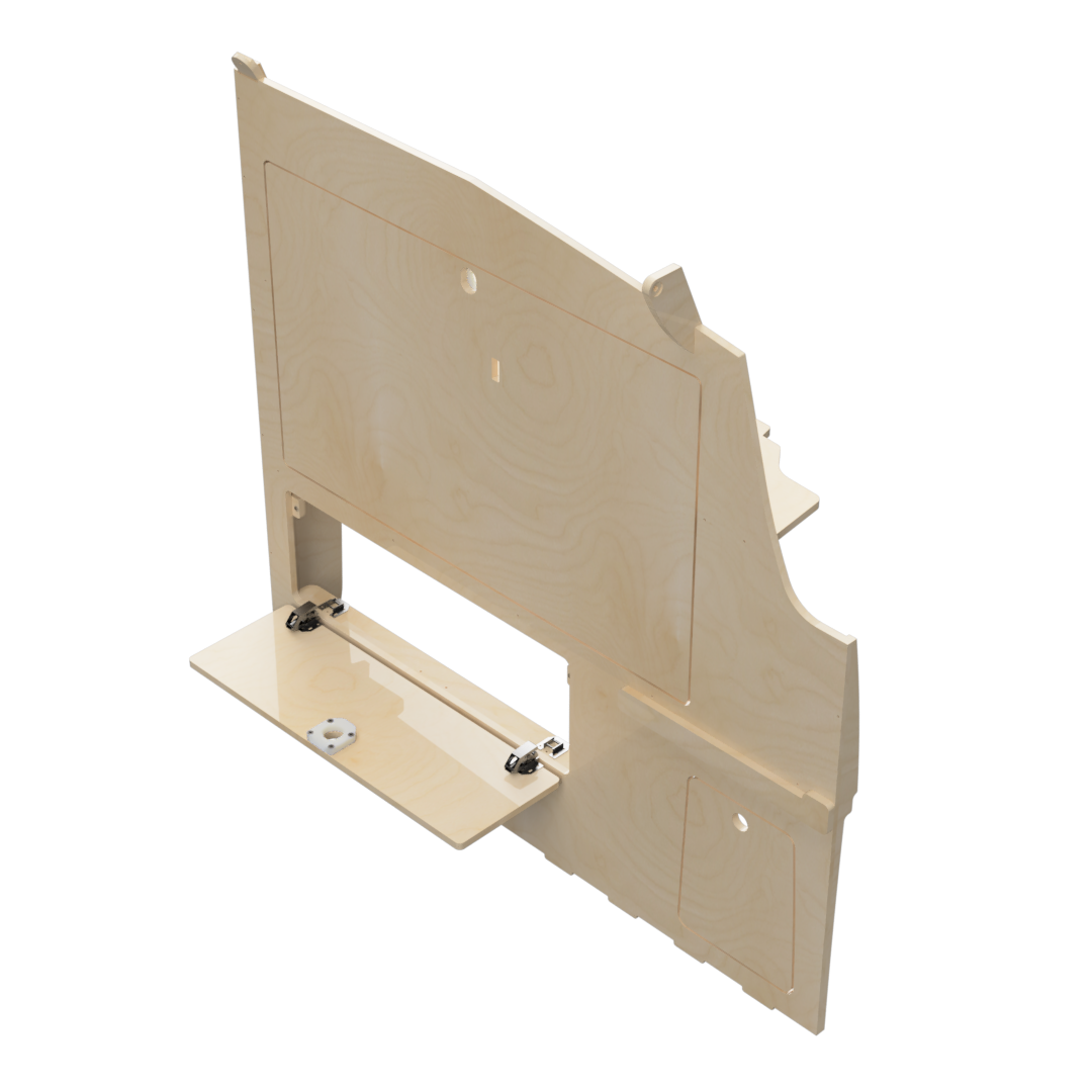 Regal Beifahrerseite passend Caddy 3