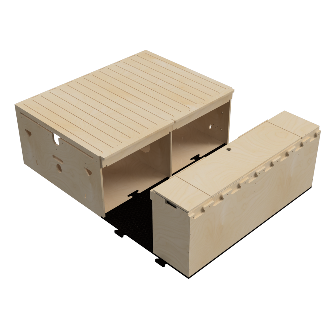 Bettmodul Höhe 27 (Caddy 5 Maxi)